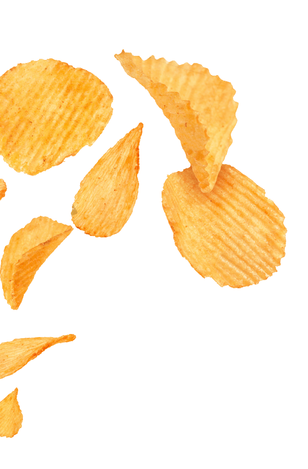 chips falling
