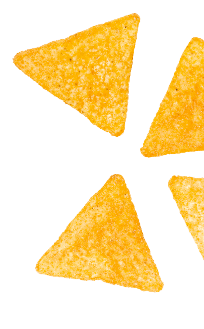 triangle chips falling