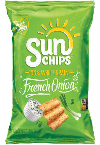 SUNCHIPS® French Onion Flavored Whole Grain Snacks