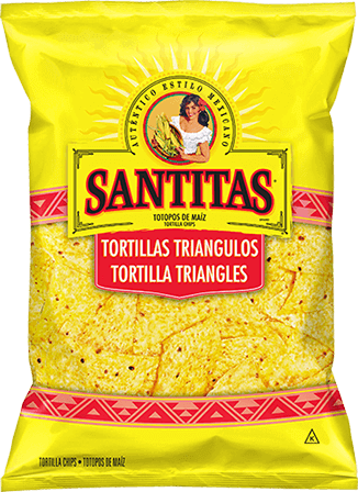 SANTITAS® Yellow Corn Tortilla Triangles