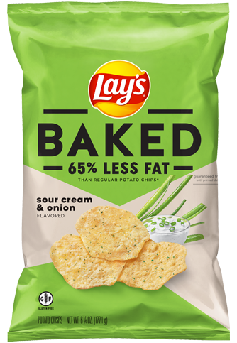 LAY'S® Baked Sour Cream & Onion Flavored Potato Crisps