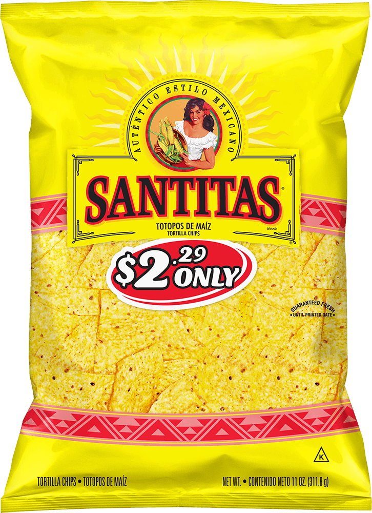SANTITAS® Yellow Corn Tortilla Triangles