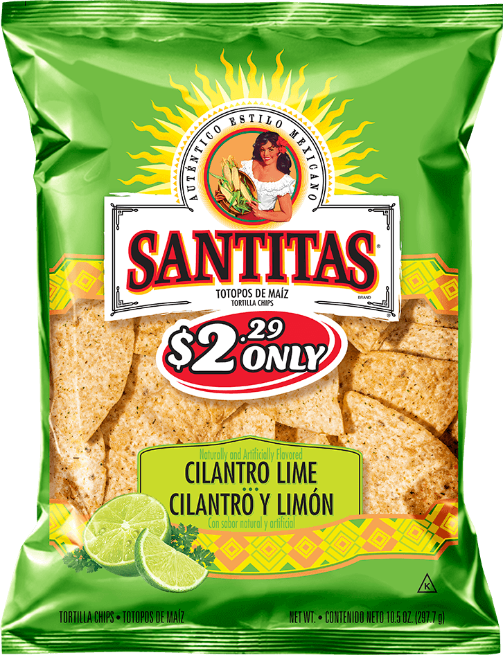 SANTITAS® Cilantro Lime Tortilla Chips