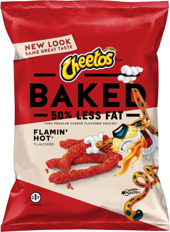 CHEETOS® Baked FLAMIN' HOT® Cheese Flavored Snacks