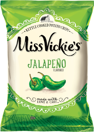 MISS VICKIE'S® Jalapeño Flavored Kettle Cooked Potato Chips