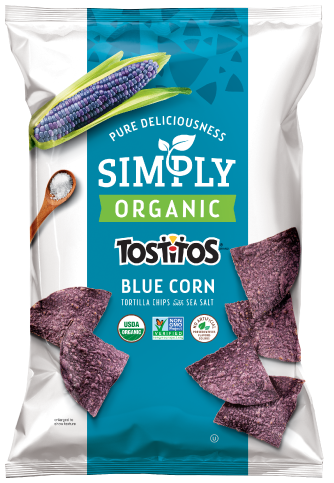 Simply TOSTITOS® Organic Blue Corn Tortilla Chips