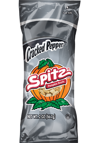 SPITZ® Cracked Pepper Flavored Pumpkin Seeds
