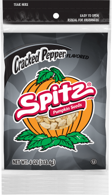 SPITZ® Cracked Pepper Flavored Pumpkin Seeds