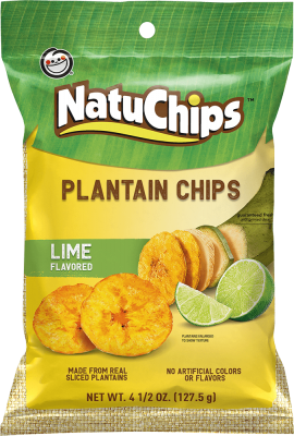 NatuChips Lime Flavored