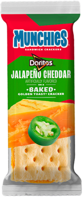 MUNCHIES® Jalapeño Cheddar on Toast Crackers
