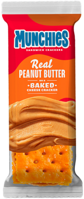 MUNCHIES® Peanut Butter on Cheese Flavored Crackers