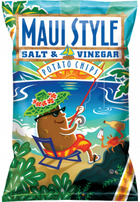 MAUI STYLE® Salt & Vinegar Flavored Potato Chips