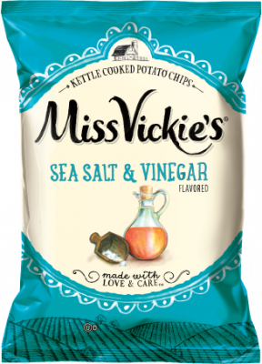 MISS VICKIE'S® Sea Salt & Vinegar Flavored Kettle Cooked Potato Chips