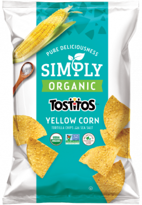 Simply TOSTITOS® Organic Yellow Corn Tortilla Chips